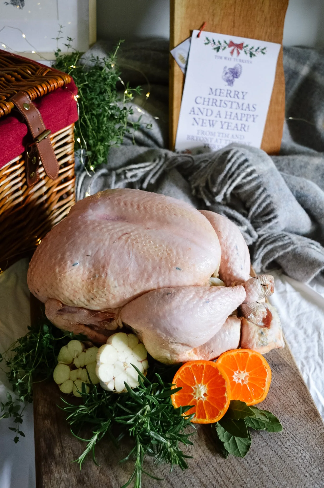 A whole oven ready Tim Way turkey
